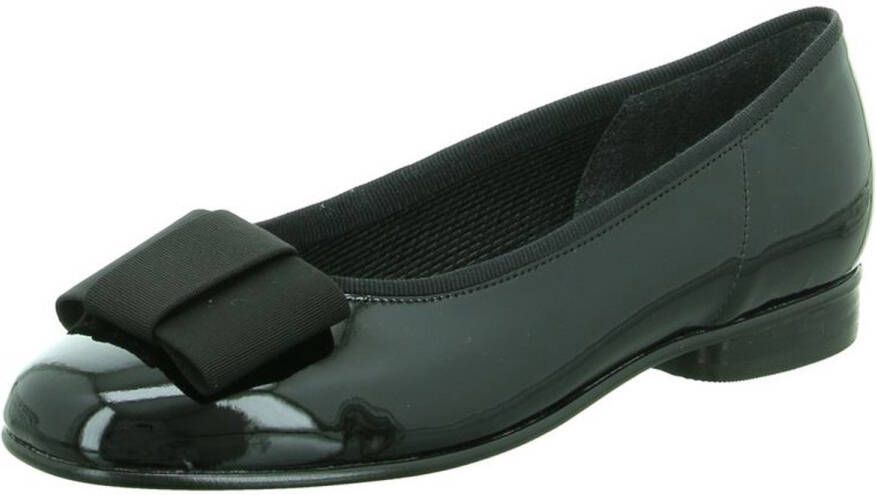Gabor Ballerina's Flats kitten heel feestelijke schoenen met decoratieve strik