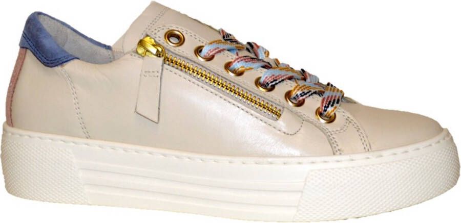 Gabor Veterschoenen Laag Veterschoenen Laag gebroken wit