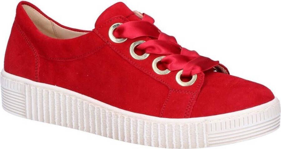 Gabor Sneakers in rood voor Dames grootte: 38 5