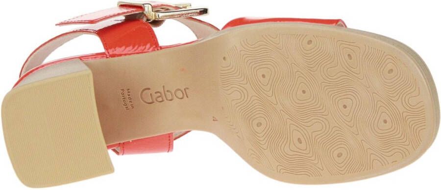 Gabor Best Fitting Sandaal Oranje