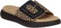 Gabor Slippers plateau zomerschoen slippers met grote decoratieve gesp - Thumbnail 1