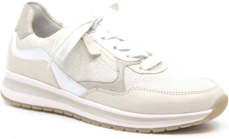 Gabor bianco ivory weiss Sneaker wit combi 40.5