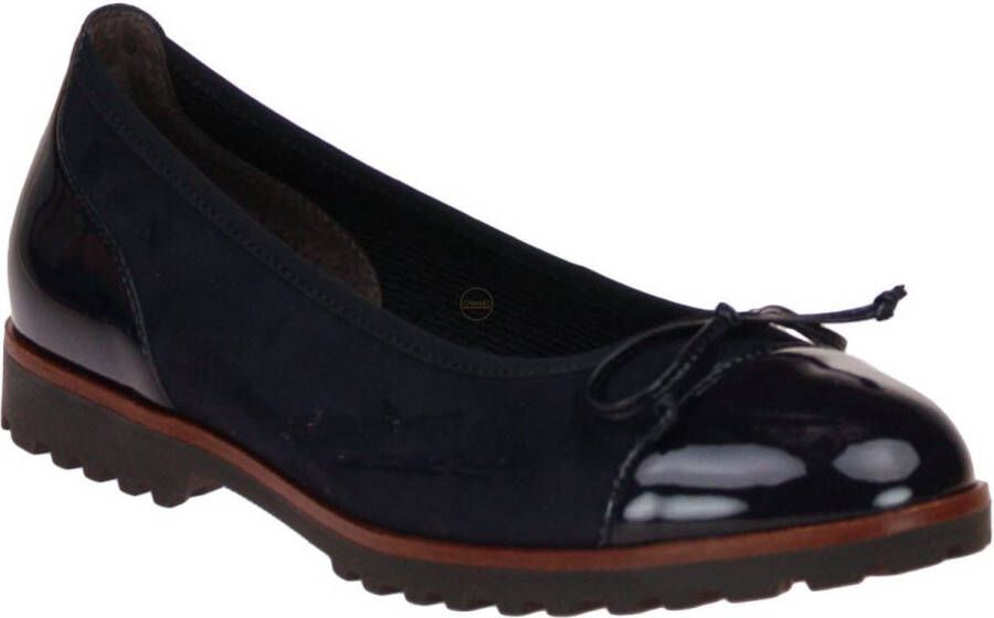 Gabor Ballerina's Flats chunky slipper met comfortabele elastische afwerking