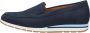 Gabor Blauwe Suède Comfort Ballerina Schoenen Blue Dames - Thumbnail 10