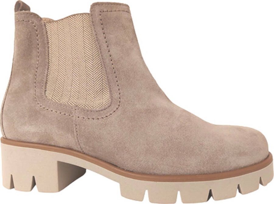 Gabor Chelsea Boot 21.710.12 Kiesel Dust Zand Suède