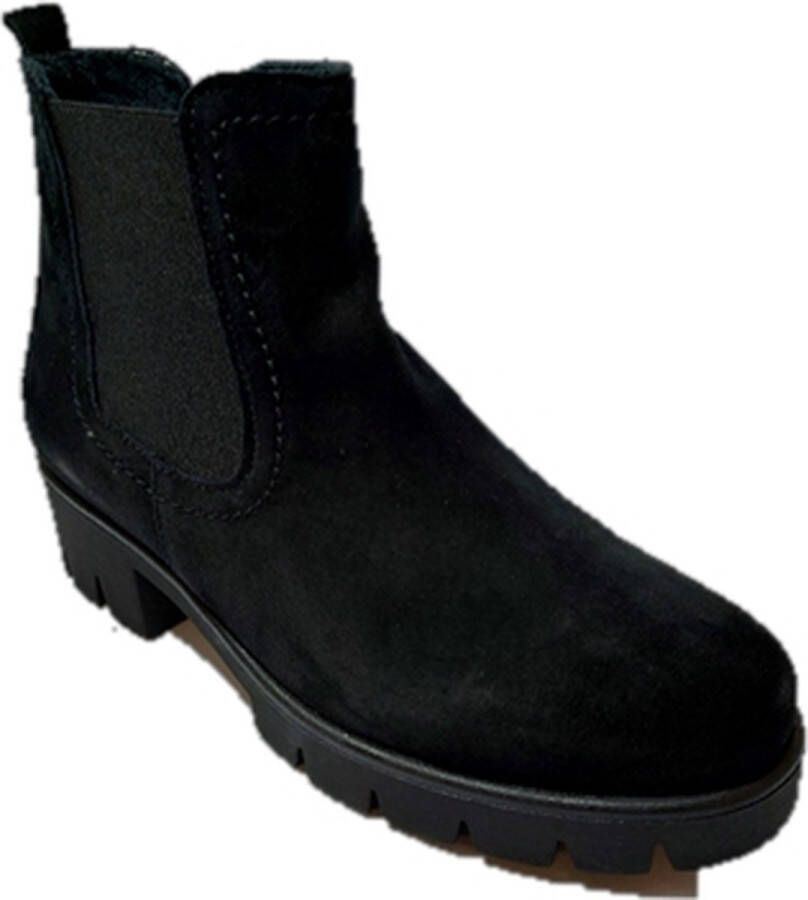 Gabor Chelsea Boot 71.710.17 Zwart Suède 5½ 38½