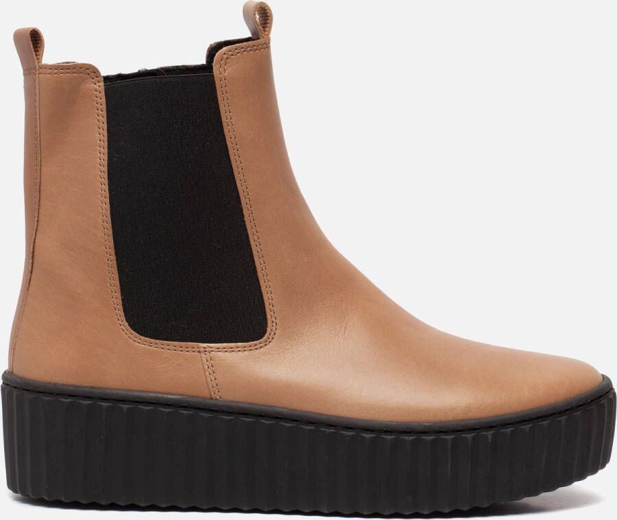 Gabor Chelsea boots beige Leer 182313 Dames
