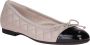 Gabor Comfort Beige Ballerina G-leest - Thumbnail 1