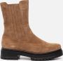 Gabor Comfort Chelsea boots taupe Suede - Thumbnail 1