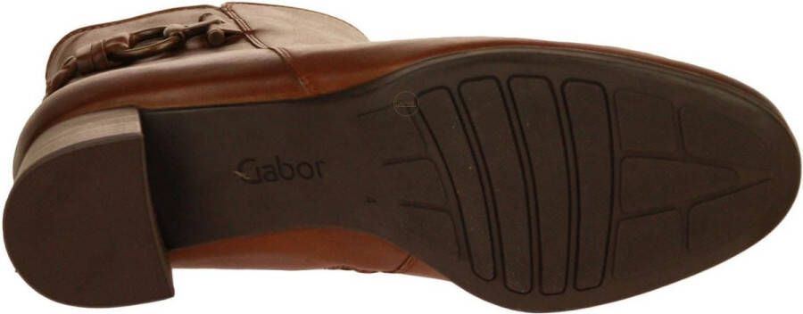 Gabor Comfort Cognac Korte Laars G-leest