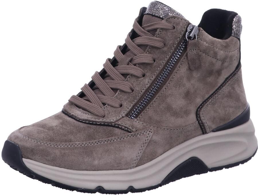Gabor Dames Veterschoenen 56.887.30 Rolling Soft Taupe
