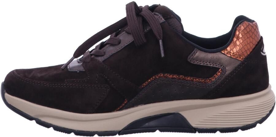 Gabor Comfort dames sneakers bruin