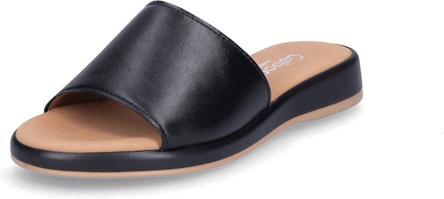 Gabor Slippers Rhodos zomerschoen comfortabele schoen klein elastiek breedte g (=breed)