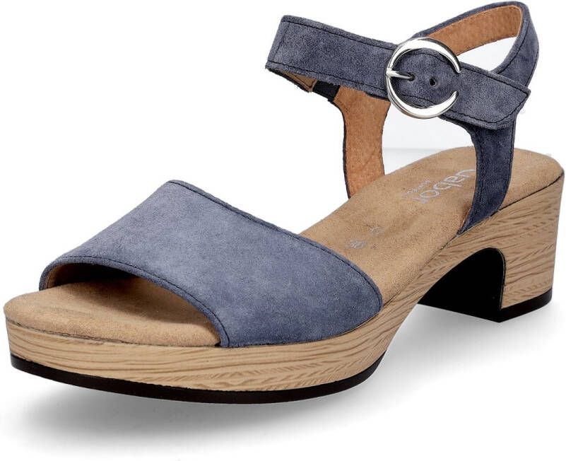 Gabor Comfort Gabor dames sandaal jeans blauw