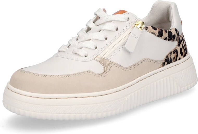 Gabor Plateausneakers vrijetijdsschoen halfschoen veterschoen met contrastafwerking breedte k