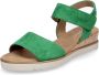 Gabor Groene Sandalen Comfortabele Sleehak Green Dames - Thumbnail 1