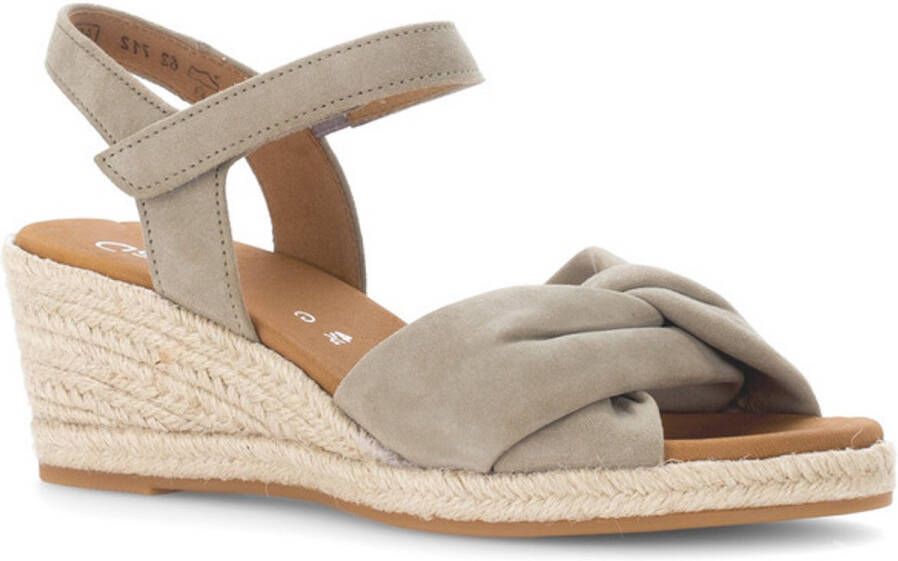 Gabor Comfort Kaki Sandaal G-leest