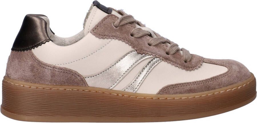 Gabor Sneaker 76.475.62 Latte Taupe Beige Combi Wijdte G