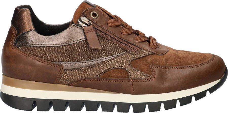 Gabor Comfort Optifit dames sneaker Bruin