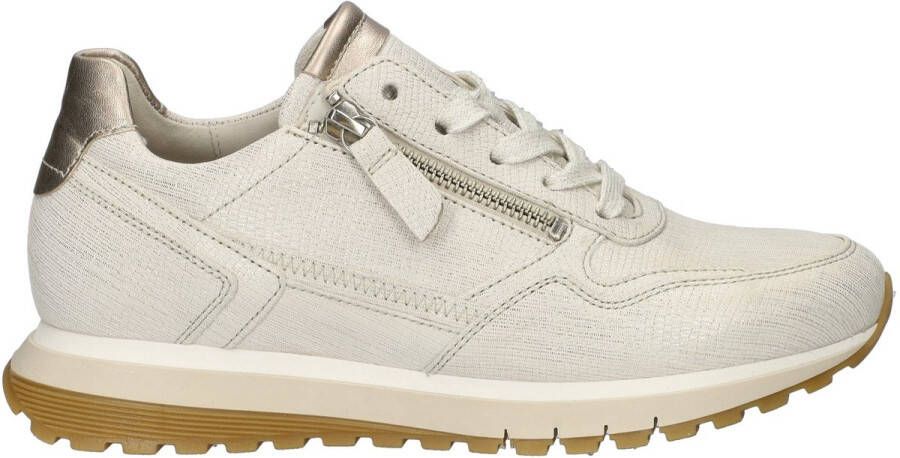 Gabor Hagedis Satijn Sneakers White Dames