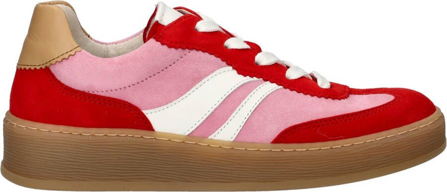 Gabor Comfort Optifit dames sneaker Rood multi