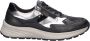 Gabor Comfort Optifit dames sneaker Zwart multi - Thumbnail 1