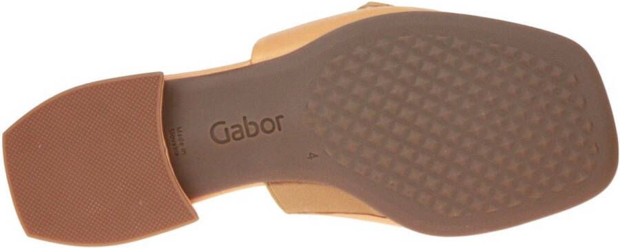 Gabor Comfort Oranje Slipper G-leest