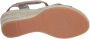 Gabor Gouden Leren Metallic Sandalen - Thumbnail 1