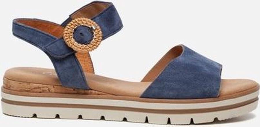 Gabor Comfort sandalen blauw
