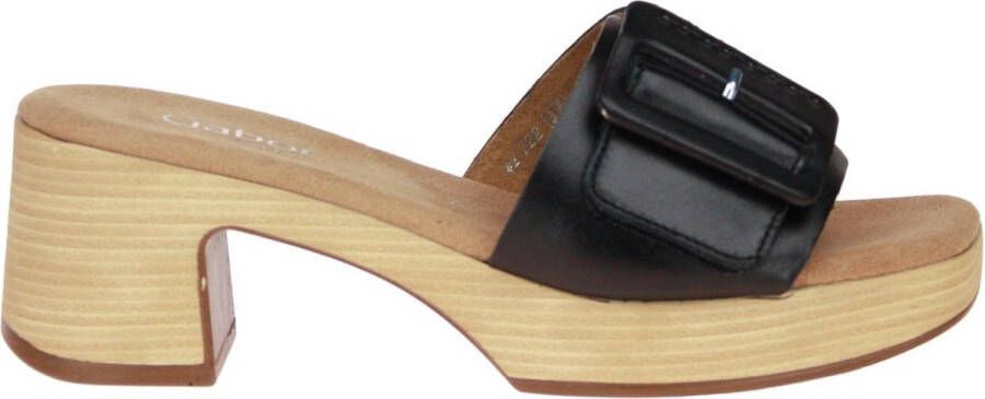 Gabor Comfort Slipper Zwart G-leest