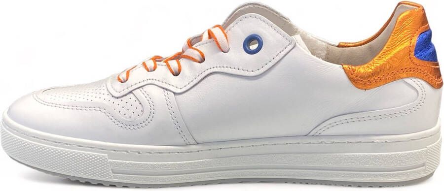 Gabor Sneakers Florence met contrastaccenten breedte g vrijetijdsschoen lage schoen veterschoen
