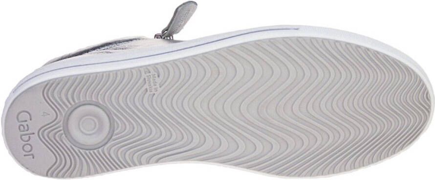 Gabor Comfort Sneaker Zilver G-leest