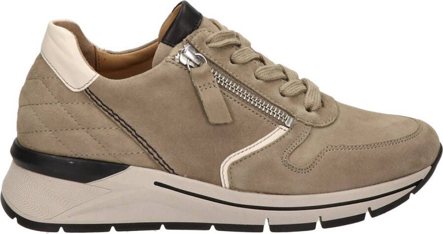 Gabor Sneakers Beige Suede 108341 Dames Suède