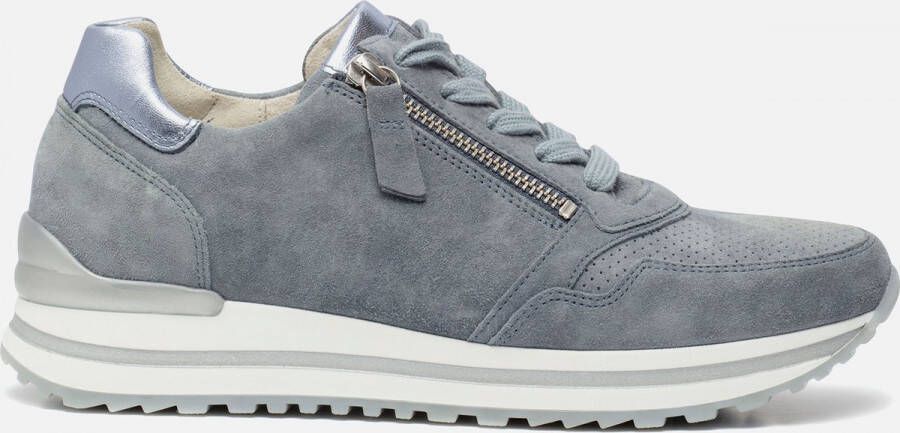 Gabor Sneakers Blauw Suede 101337 Dames Suède