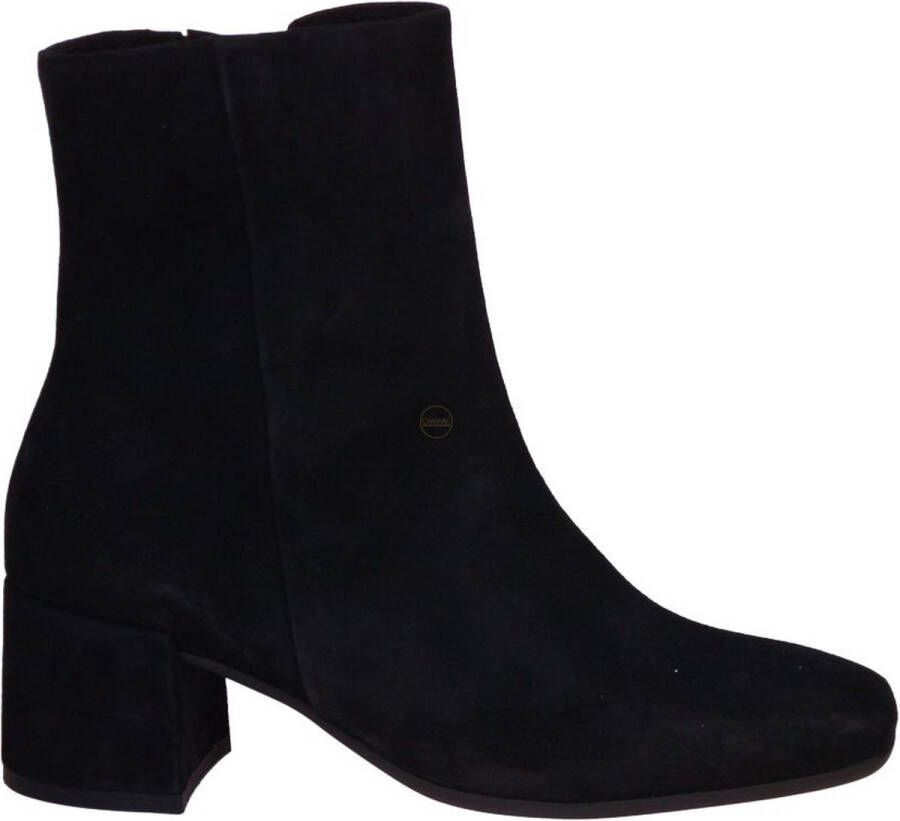 Gabor Comfort Zwarte Korte Laars Suède G-leest