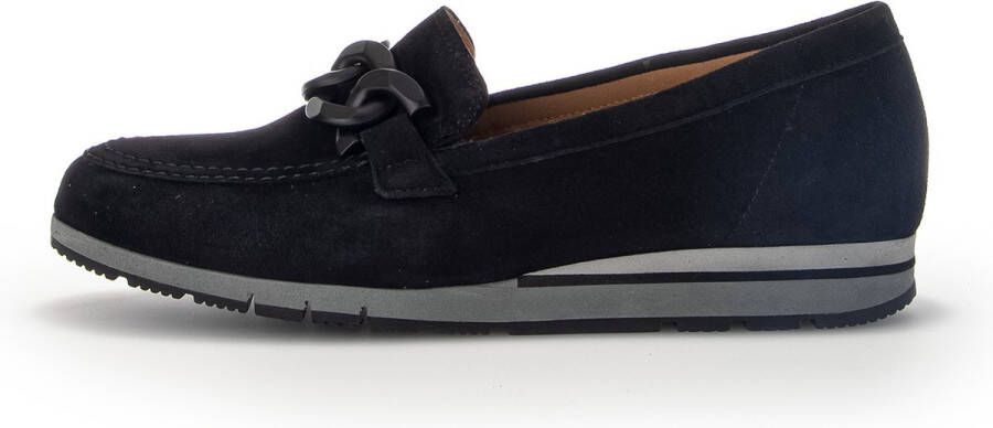 Gabor Zwarte Fluwelen Ballerina Schoenen Black Dames - Foto 2