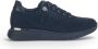 Gabor Zwarte Fluwelen Basket Schoenen Black Dames - Thumbnail 1