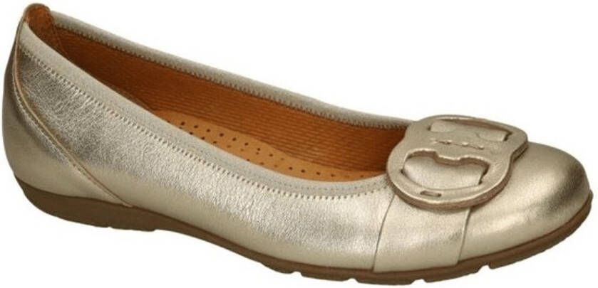 Gabor -Dames goud ballerina's & mocassins