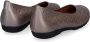 Gabor Gouden leren zomer ballerina schoenen Yellow Dames - Thumbnail 4