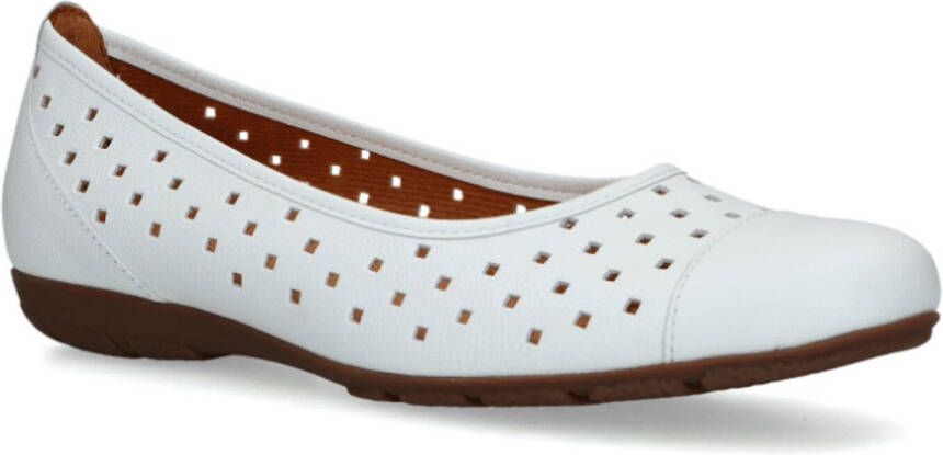 Gabor Ballerina's Slipper vrijetijdsschoen lage schoen met luchtig gaatjespatroon