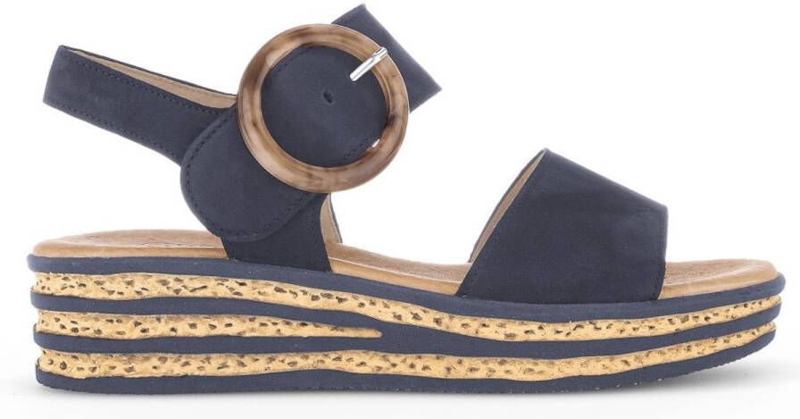 Gabor -Dames blauw donker sandalen