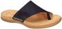 Gabor -Dames blauw donker slippers & muiltjes - Thumbnail 1