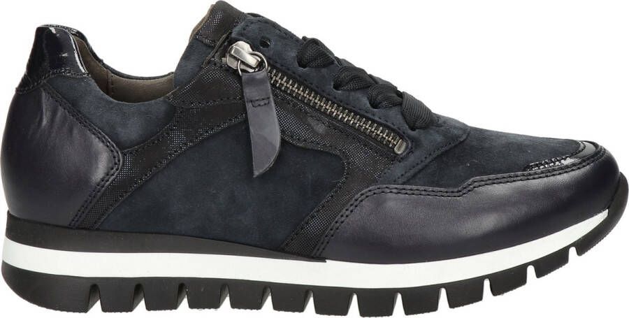 Gabor -Dames blauw donker sneakers