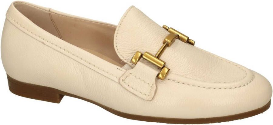 Gabor -Dames crÈme ballerina's & mocassins