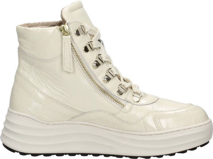 Gabor Veterschoenen Hoog Veterschoenen Hoog gebroken wit