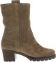 Gabor 806 Enkellaarsjes Enkelboots met rits Dames Cognac - Thumbnail 2