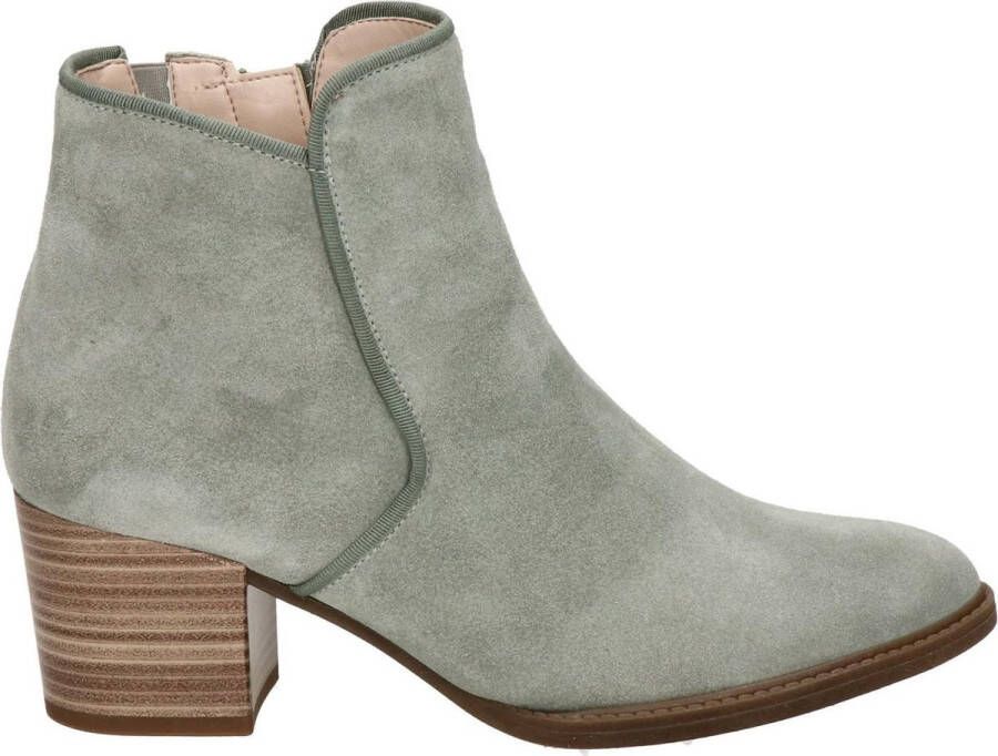 Gabor Comfort enkellaarsjes groen - Schoenen.nl