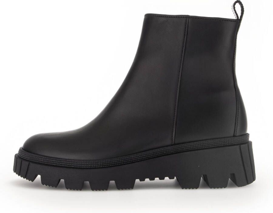 Gabor Dames Biker Boots Enkellaarzen Comfortabele pasvorm Black Dames