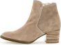 Gabor 990 Enkellaarsjes Enkelboots met rits Dames Taupe - Thumbnail 2