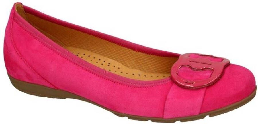 Gabor -Dames fuchsia ballerina's & mocassins